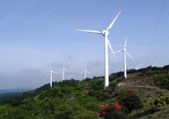 青山高原　風力発電施設